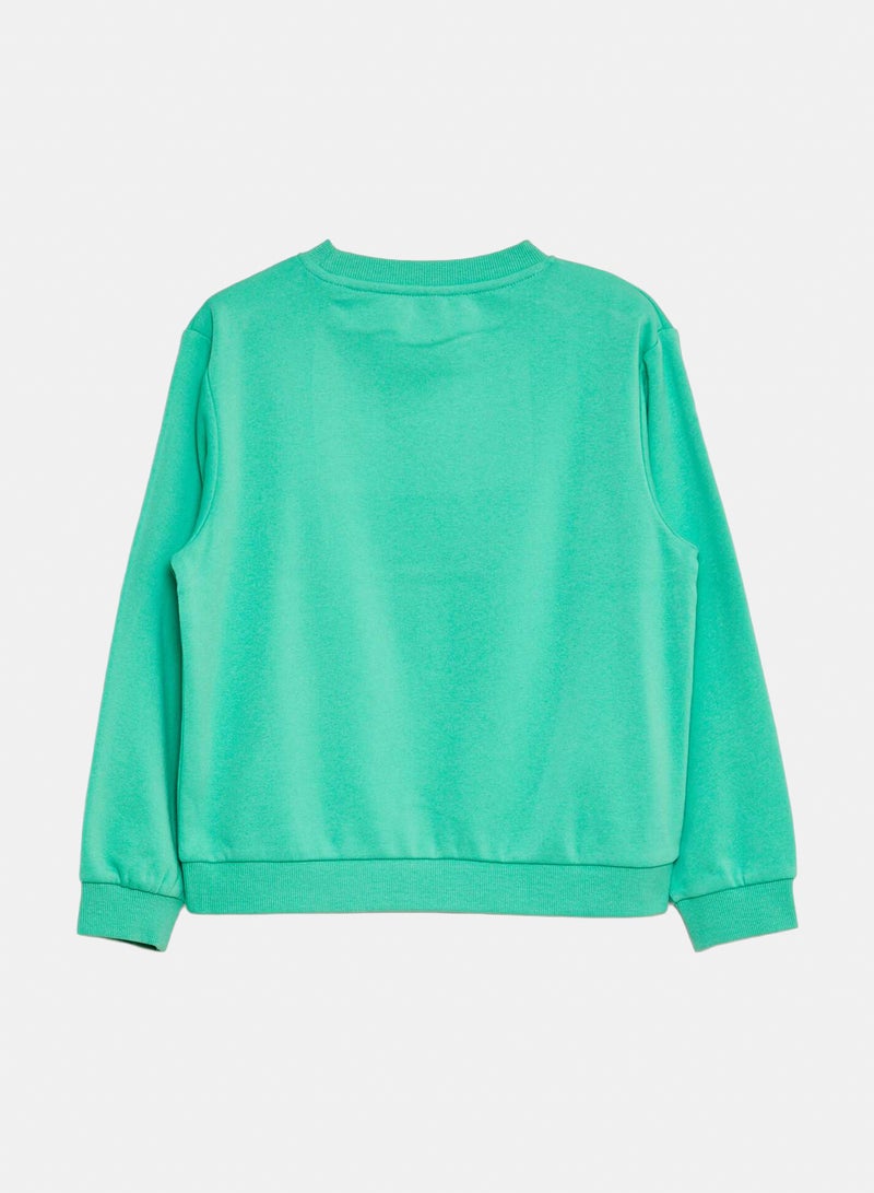 Kiabi Plain Brushed Sweatshirt - Image 1